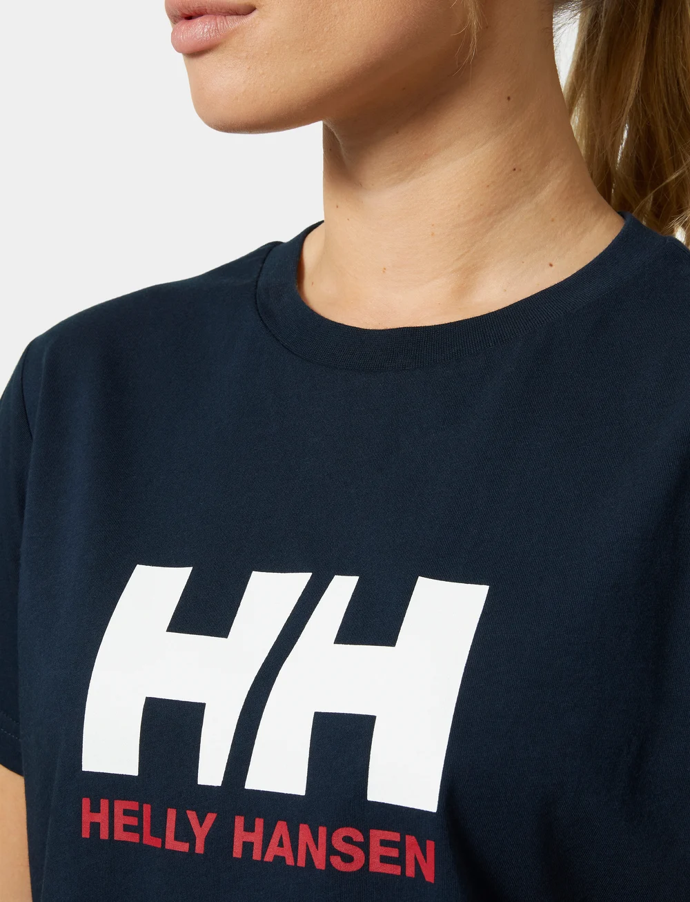 Helly Hansen - W HH LOGO T-SHIRT 3.0 - t-shirts - navy - 3