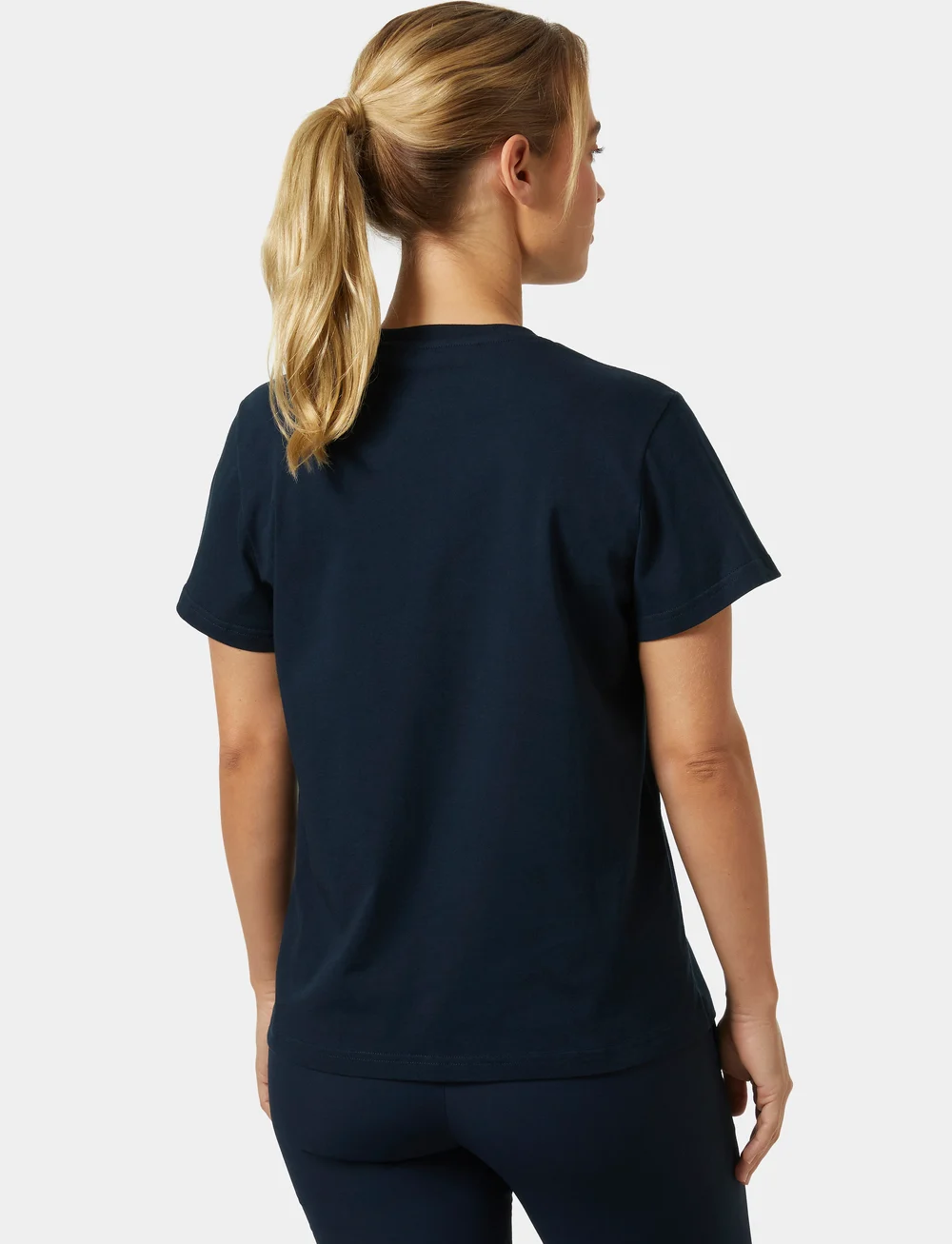 Helly Hansen - W HH LOGO T-SHIRT 3.0 - t-shirts - navy - 4