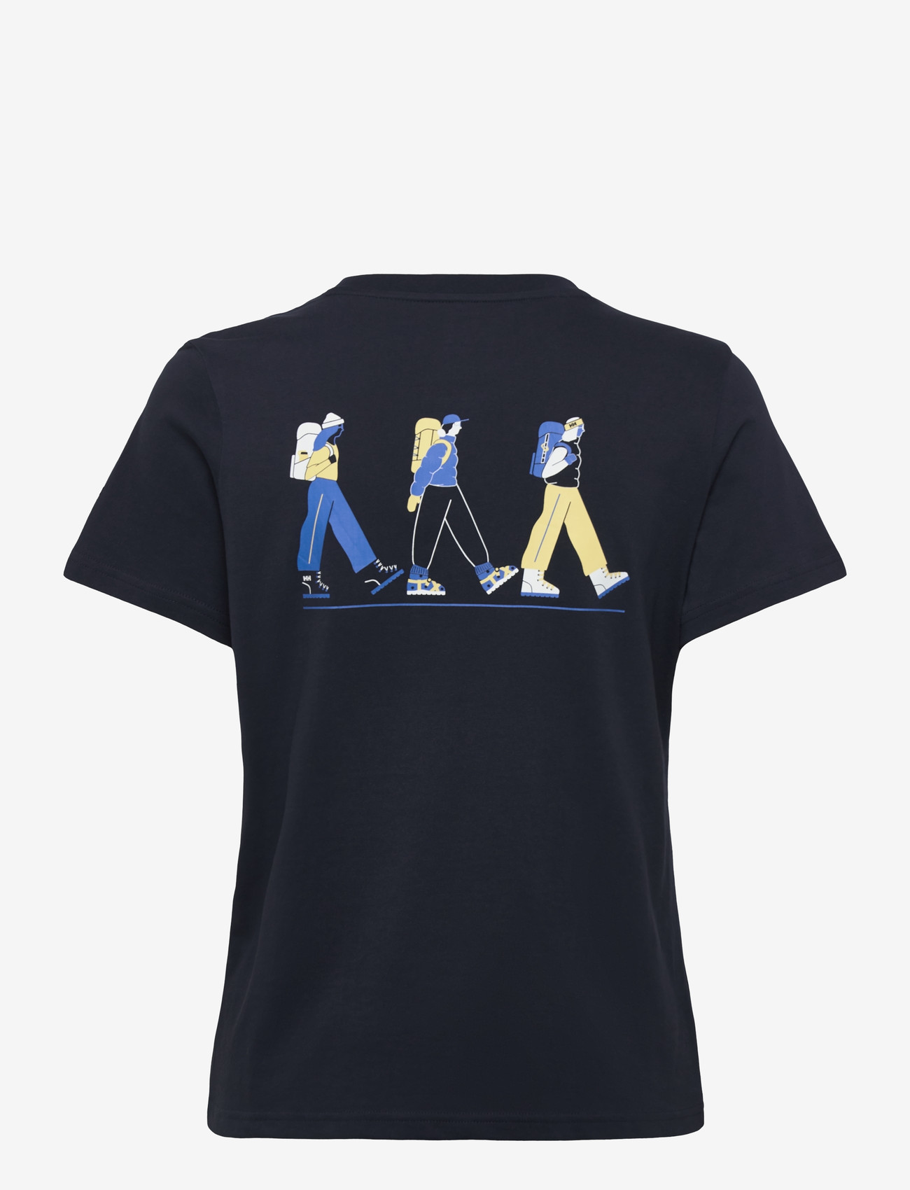 Helly Hansen - W MASSIF GRAPHIC T-SHIRT - t-shirts - navy - 1