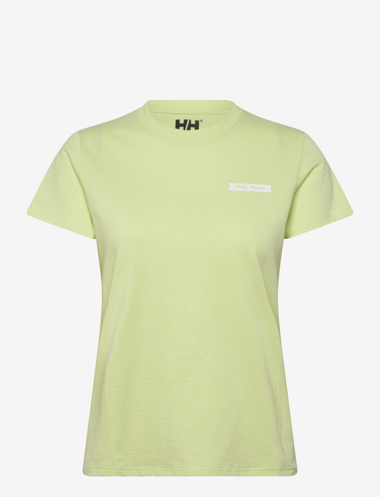 Helly Hansen - W MASSIF GRAPHIC T-SHIRT - t-shirts - washed lime - 0