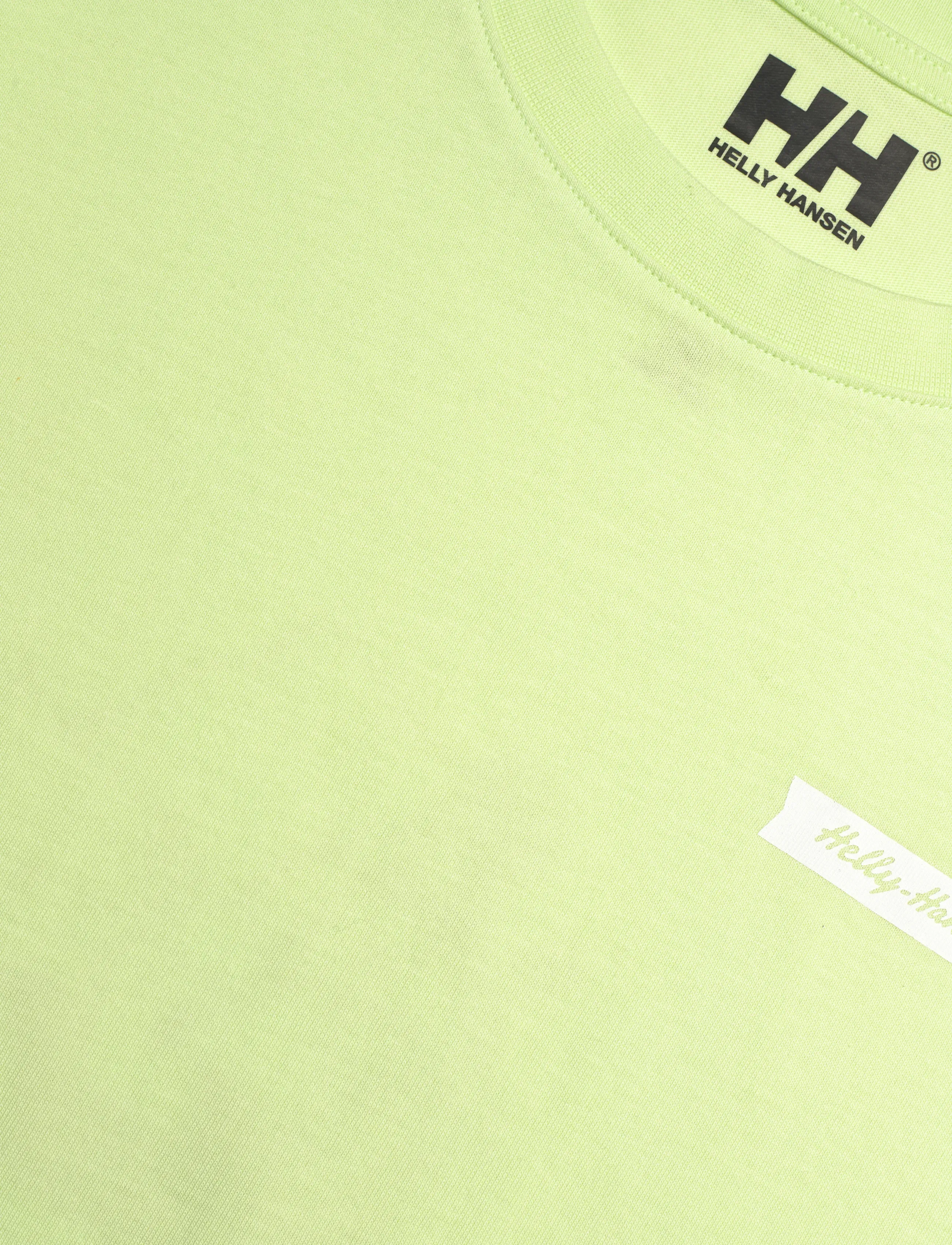 Helly Hansen - W MASSIF GRAPHIC T-SHIRT - t-shirts - washed lime - 2