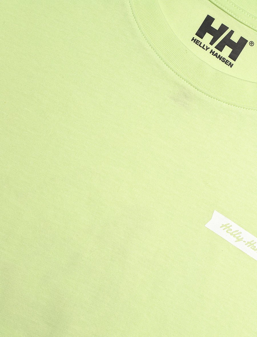 Helly Hansen - W MASSIF GRAPHIC T-SHIRT - t-shirts - washed lime - 2