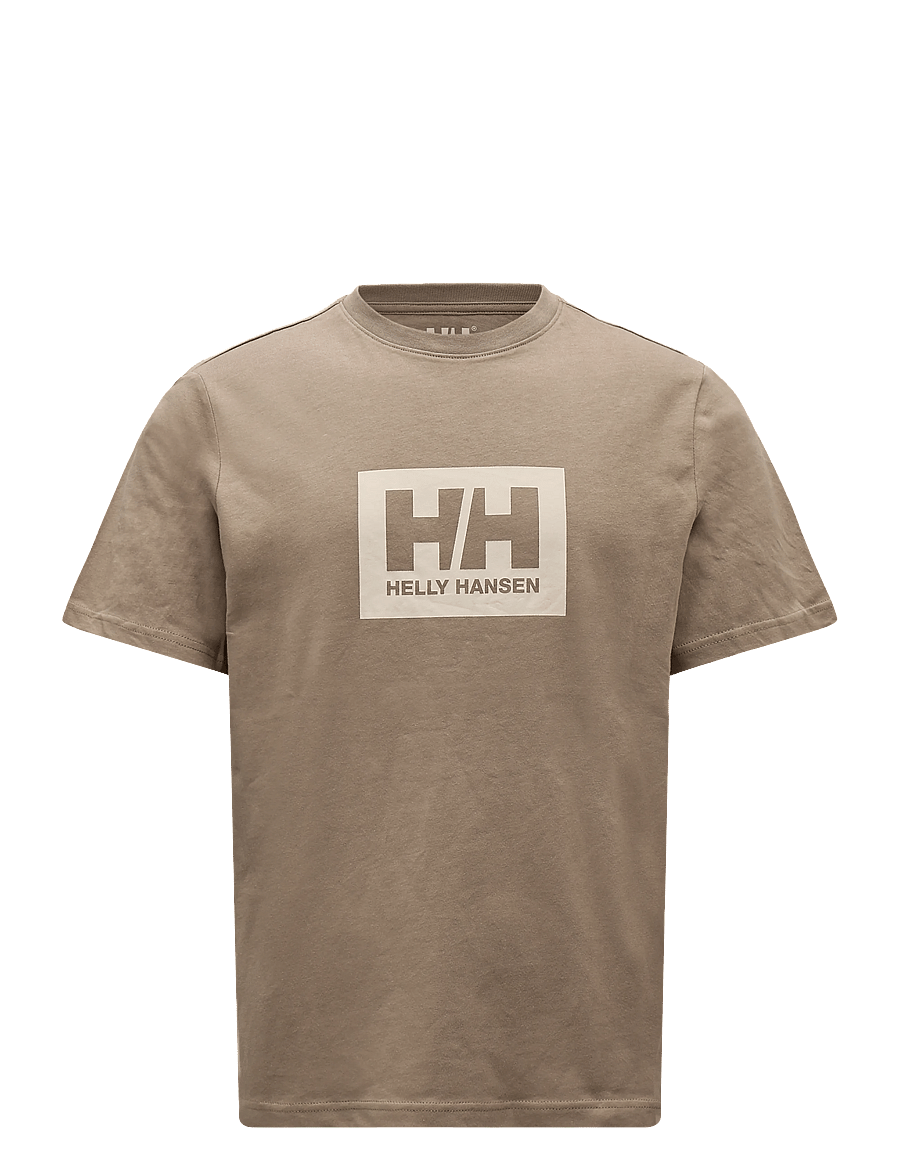 Helly Hansen - HH BOX T 2.0 - t-shirts - pebble - 0