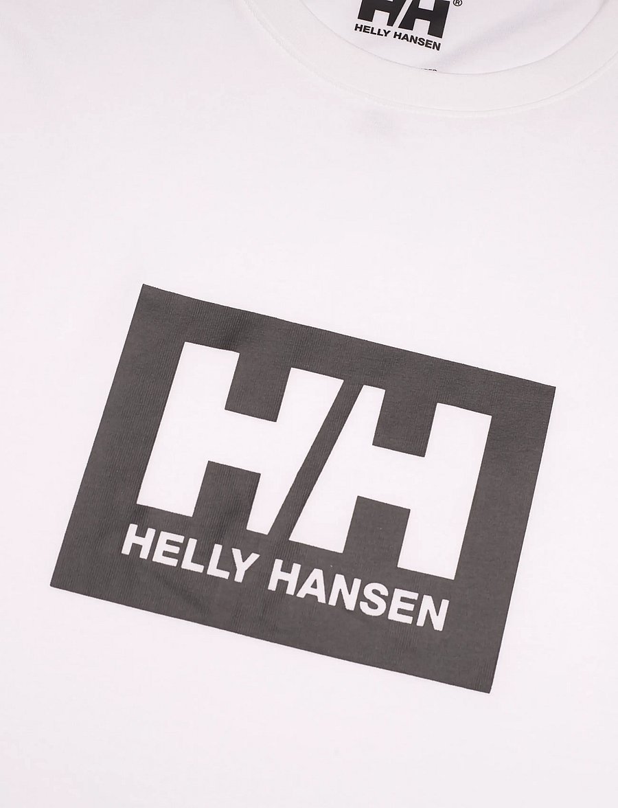 Helly Hansen - HH BOX T 2.0 - oberteile & t-shirts - white - 2