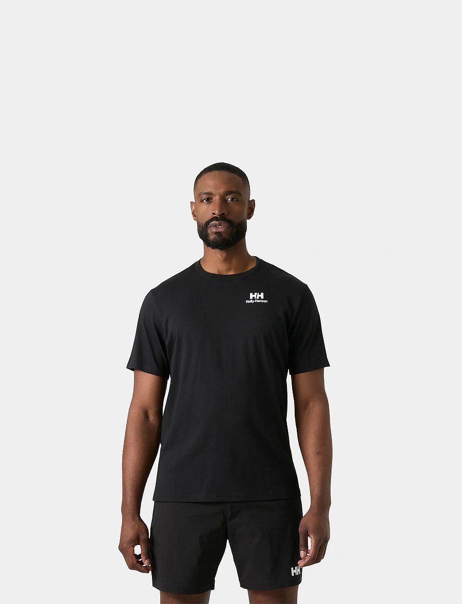 Helly Hansen - CORE GRAPHIC T 2.0 - t-shirts - black - 0