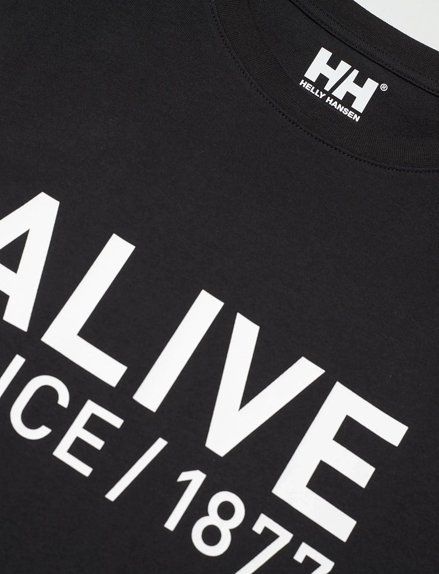 Helly Hansen - CORE GRAPHIC T 2.0 - t-shirts - black - 4