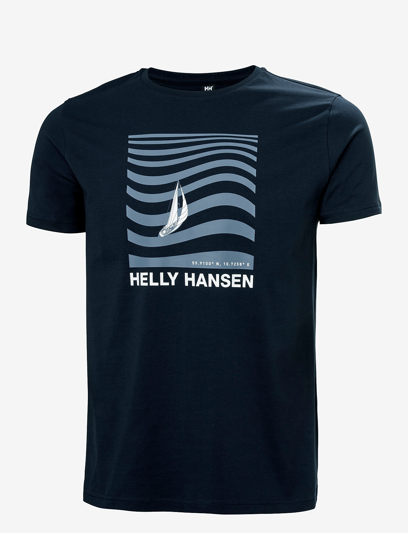 Helly Hansen - SHORELINE T-SHIRT 3. - oberteile & t-shirts - navy - 0