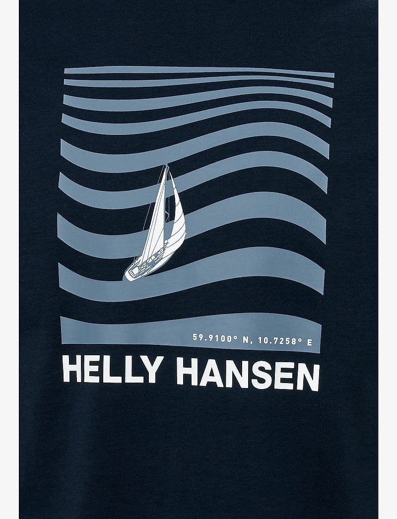 Helly Hansen - SHORELINE T-SHIRT 3. - oberteile & t-shirts - navy - 2