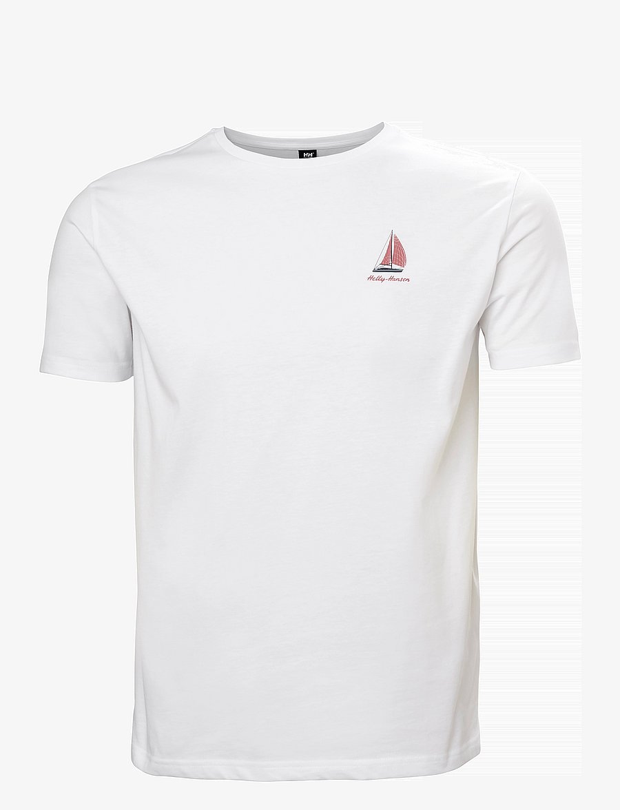 Helly Hansen - SHORELINE T-SHIRT 3.0 - topi un t-krekli - white - 0