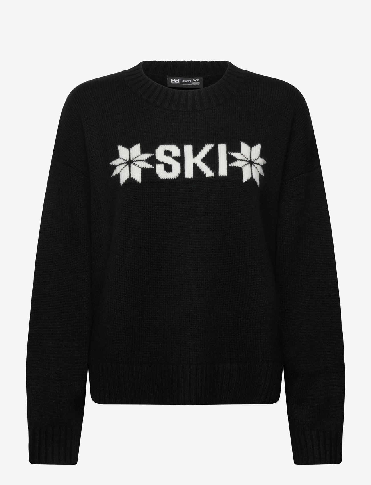 Helly Hansen - W BLISS SKI KNIT SWEATER - habits tricotés - black - 1