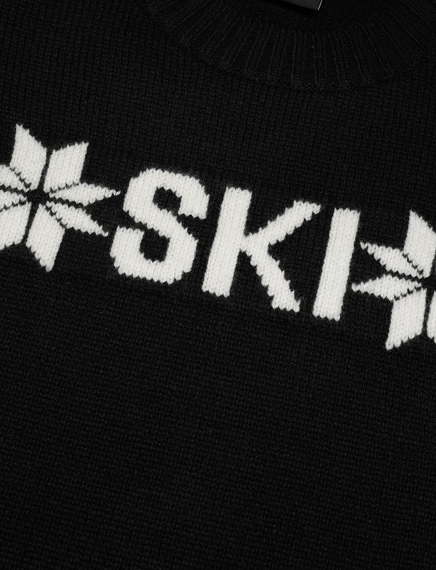 Helly Hansen - W BLISS SKI KNIT SWEATER - kudumid - black - 4