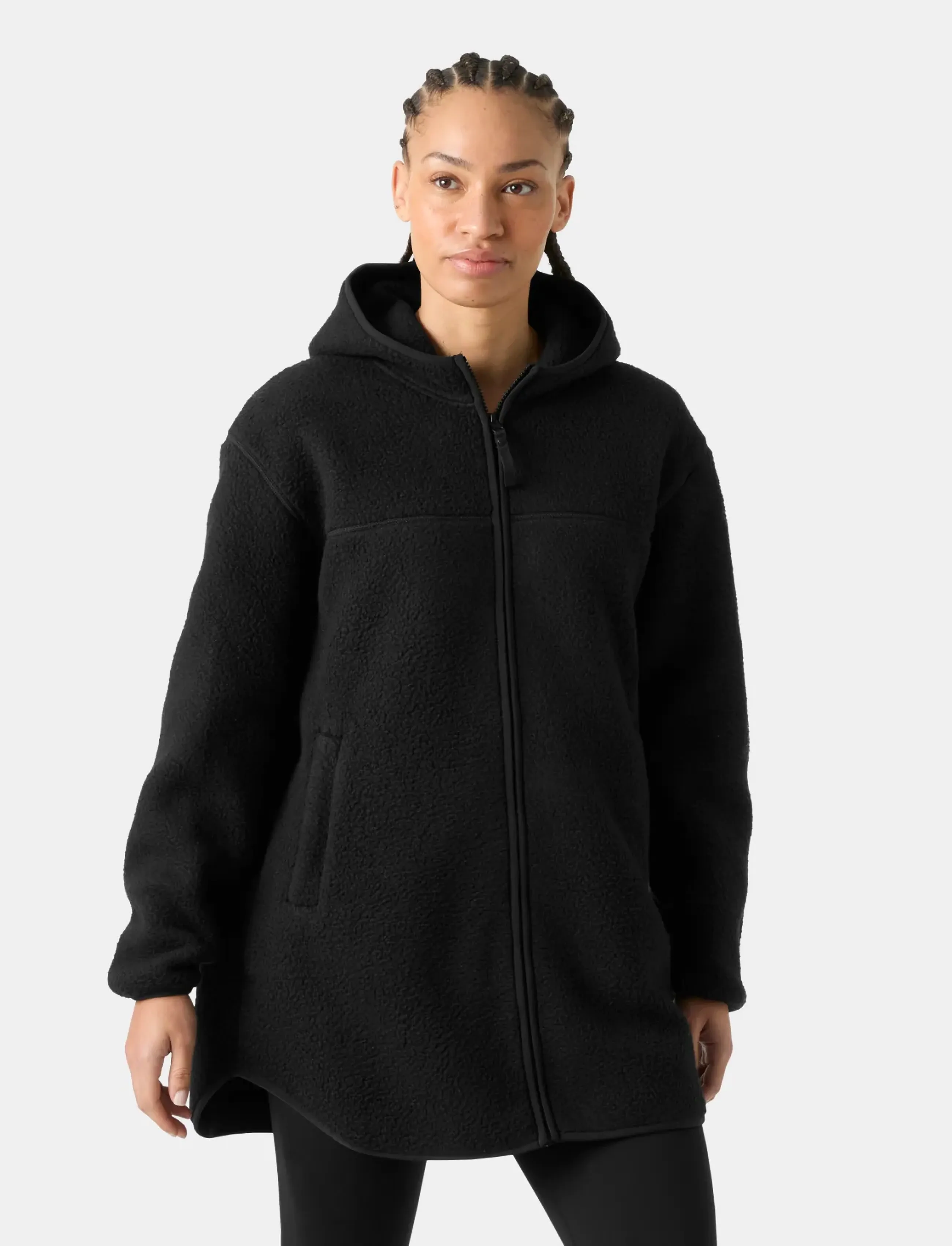 Helly Hansen - W MAUD PILE JACKET - efterårsbesparelser - black - 0