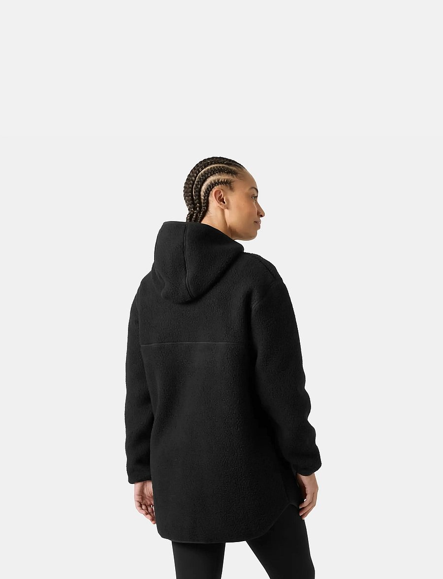 Helly Hansen - W MAUD PILE JACKET - outdoor jackets - black - 3
