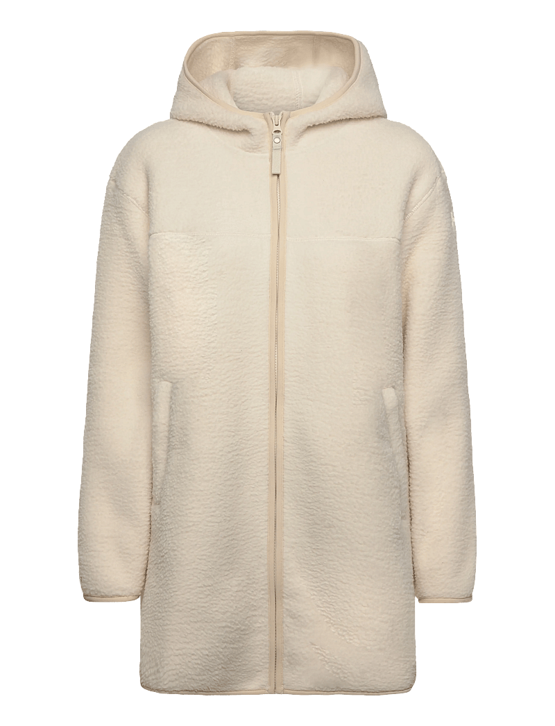Helly Hansen - W MAUD PILE JACKET - friluftsjackor - cream - 1