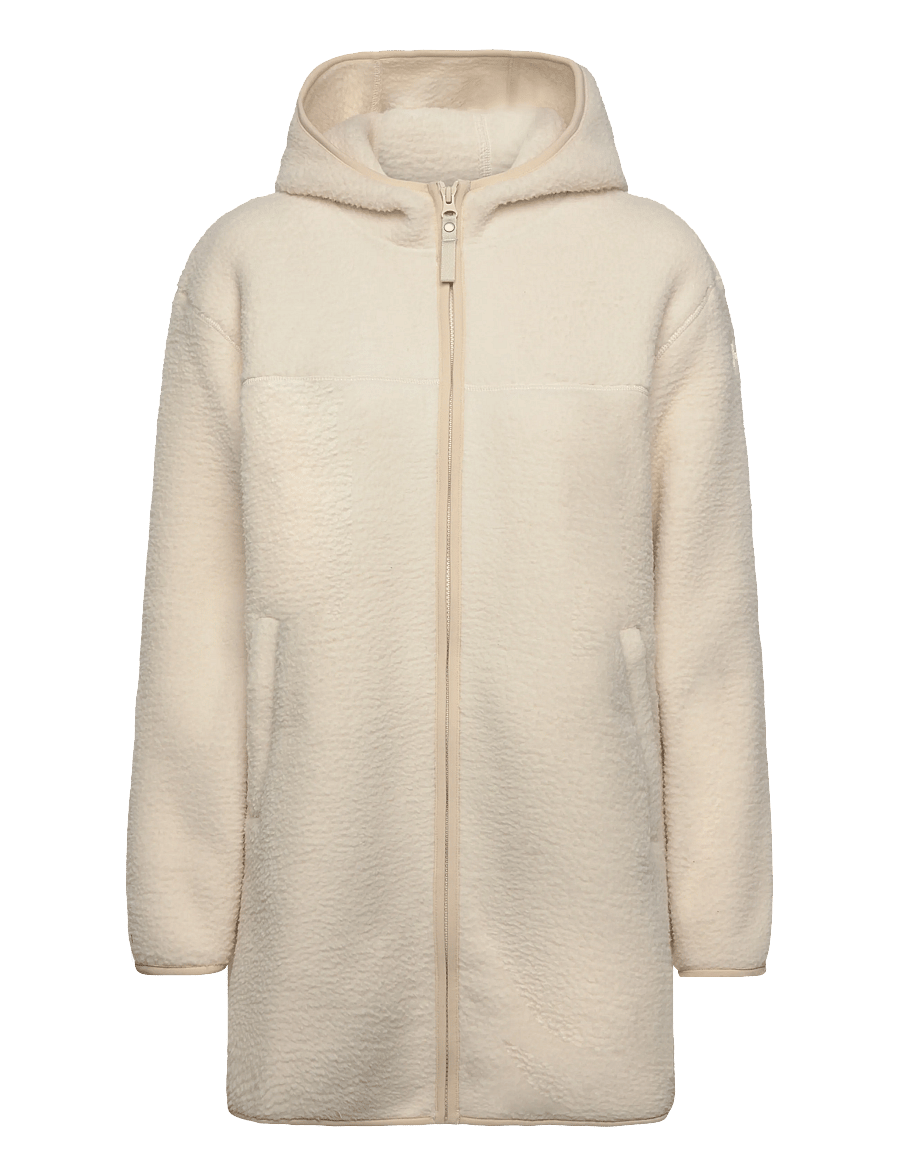 Helly Hansen - W MAUD PILE JACKET - outdoor jacken - cream - 1