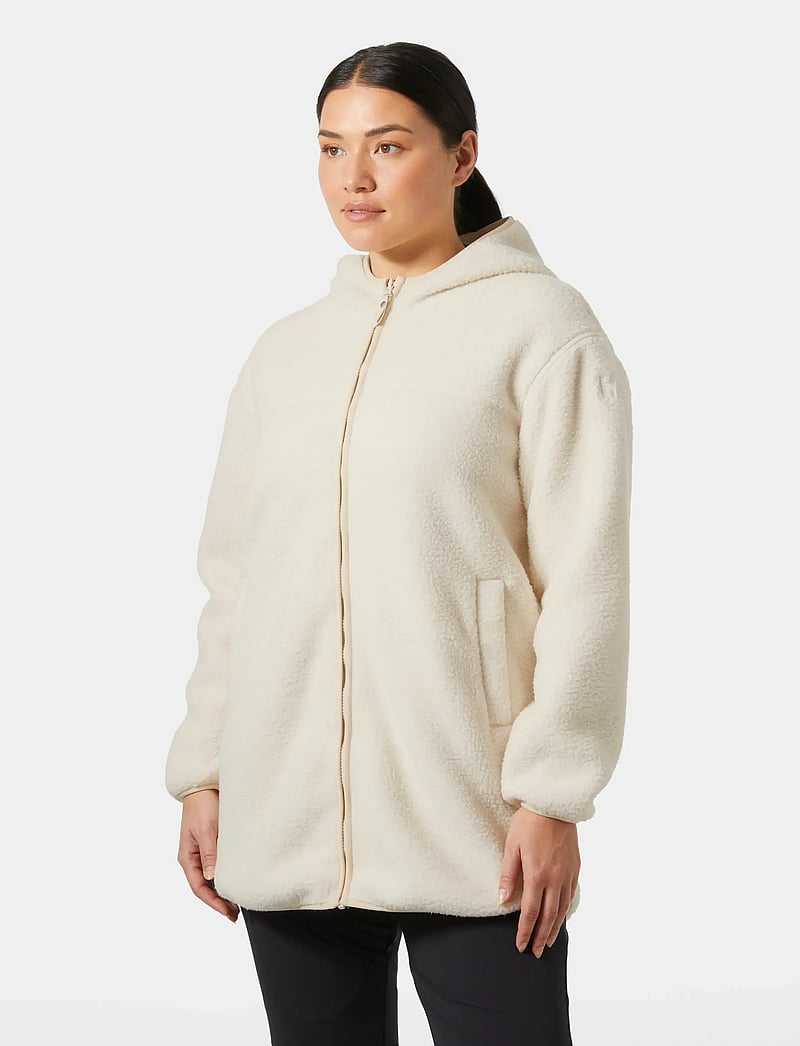 Helly Hansen - W MAUD PILE JACKET - friluftsjackor - cream - 0