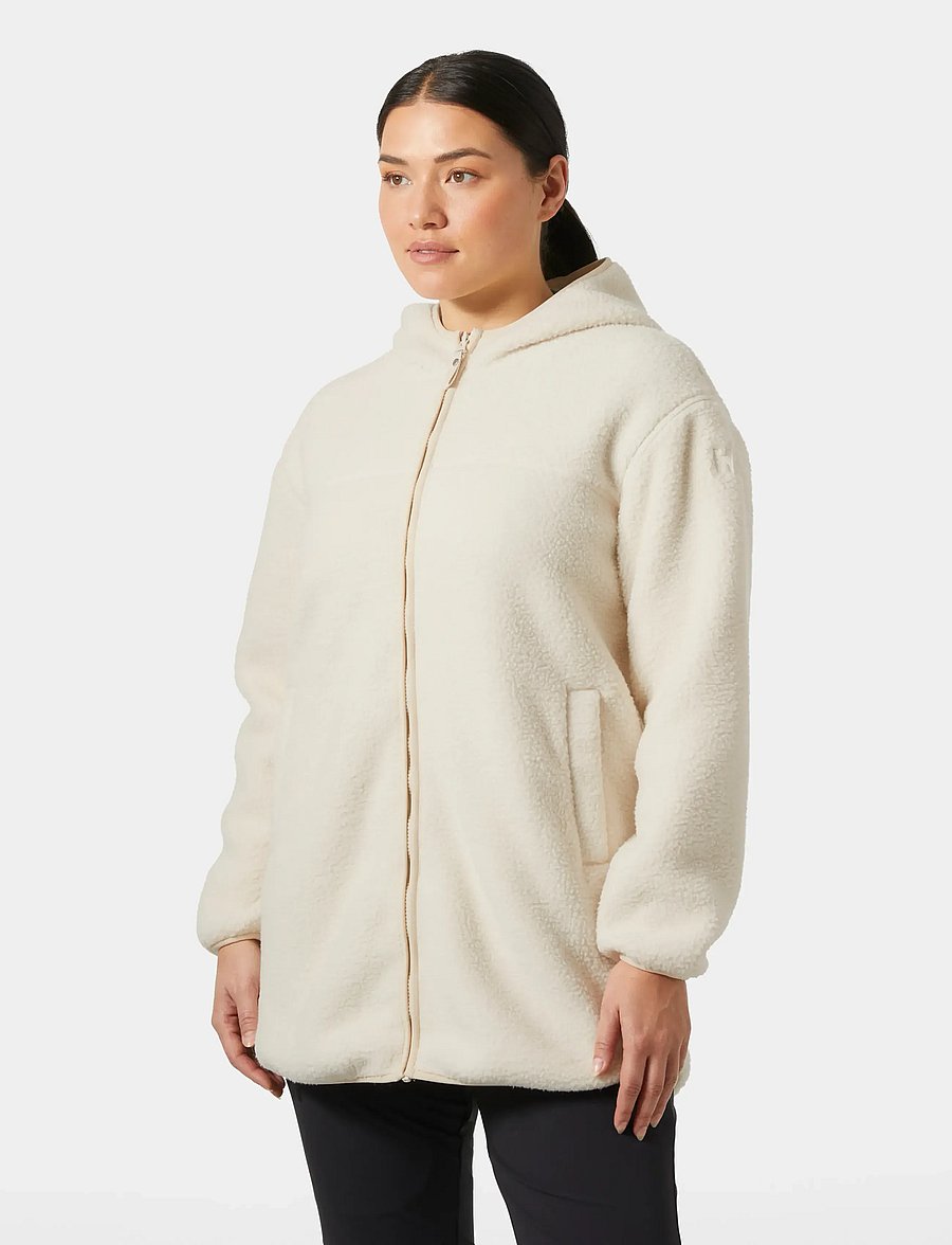 Helly Hansen - W MAUD PILE JACKET - outdoor jacken - cream - 0