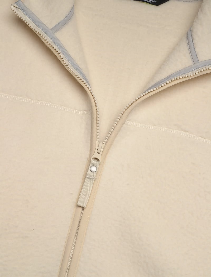 Helly Hansen - W MAUD PILE JACKET - friluftsjackor - cream - 4