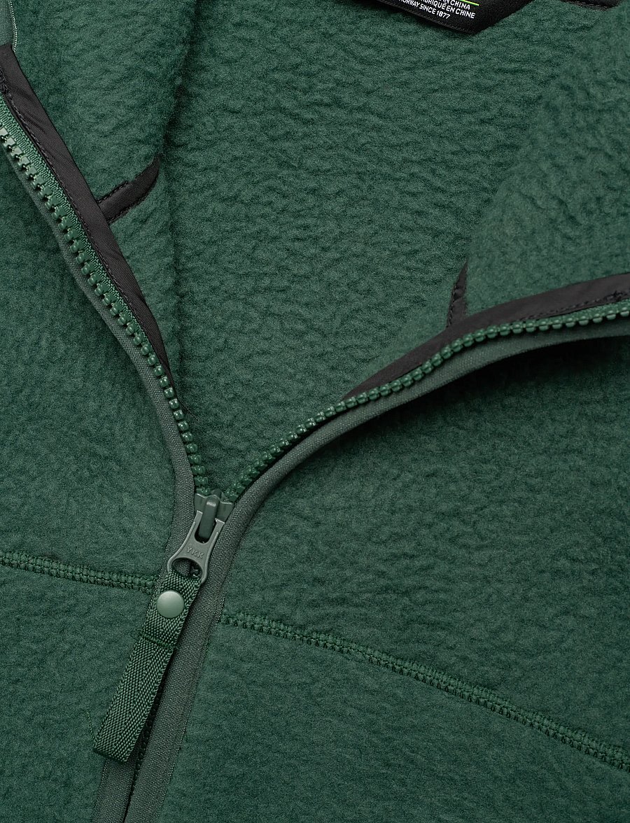 Helly Hansen - W MAUD PILE JACKET - friluftsjakker - green - 2