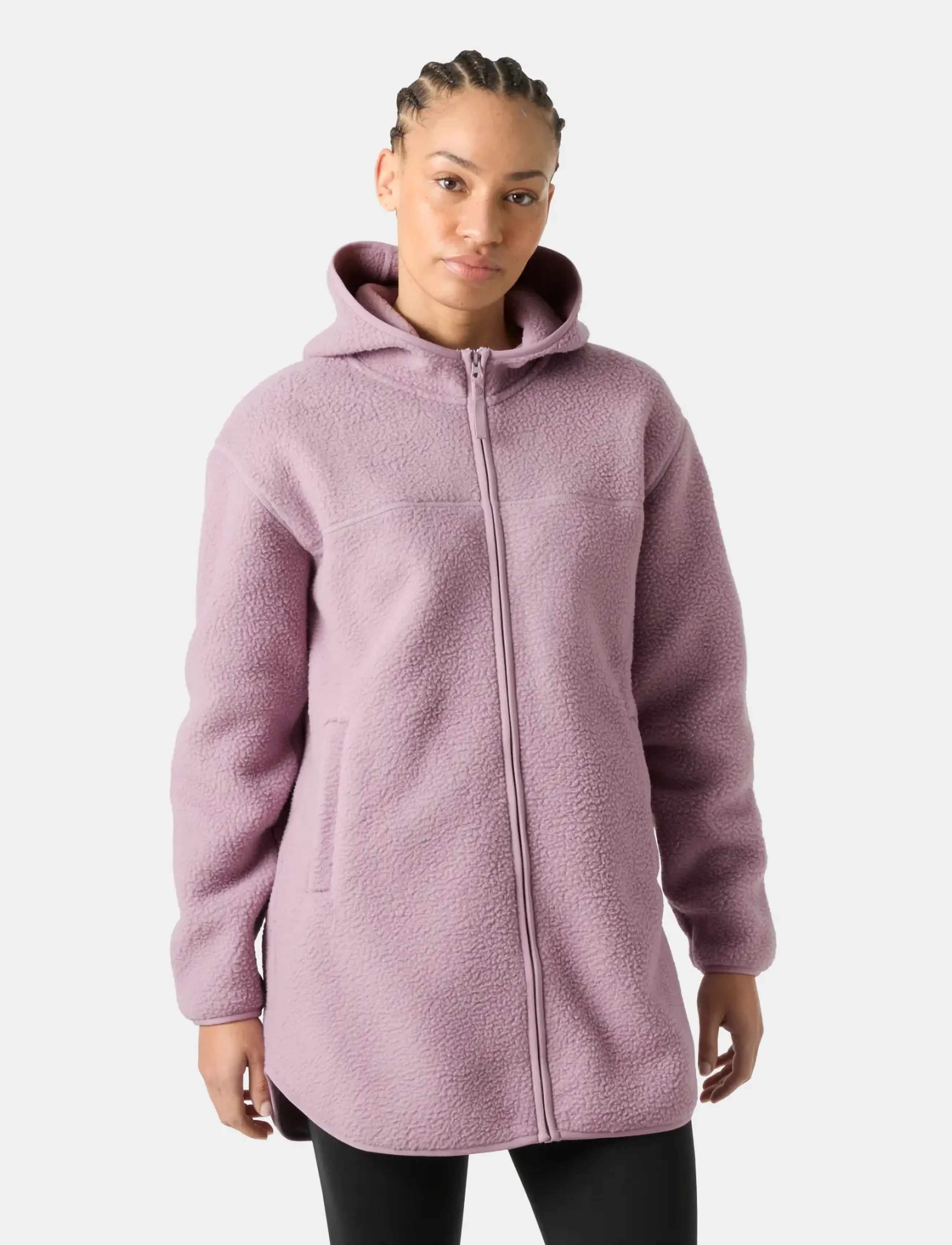 Helly Hansen - W MAUD PILE JACKET - efterårsbesparelser - purple clay - 0
