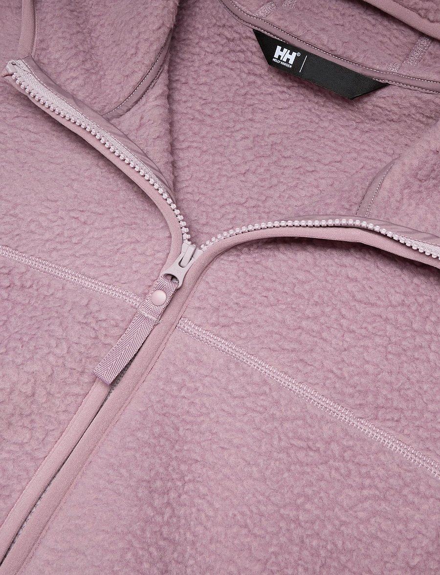Helly Hansen - W MAUD PILE JACKET - outdoor jacken - purple clay - 4