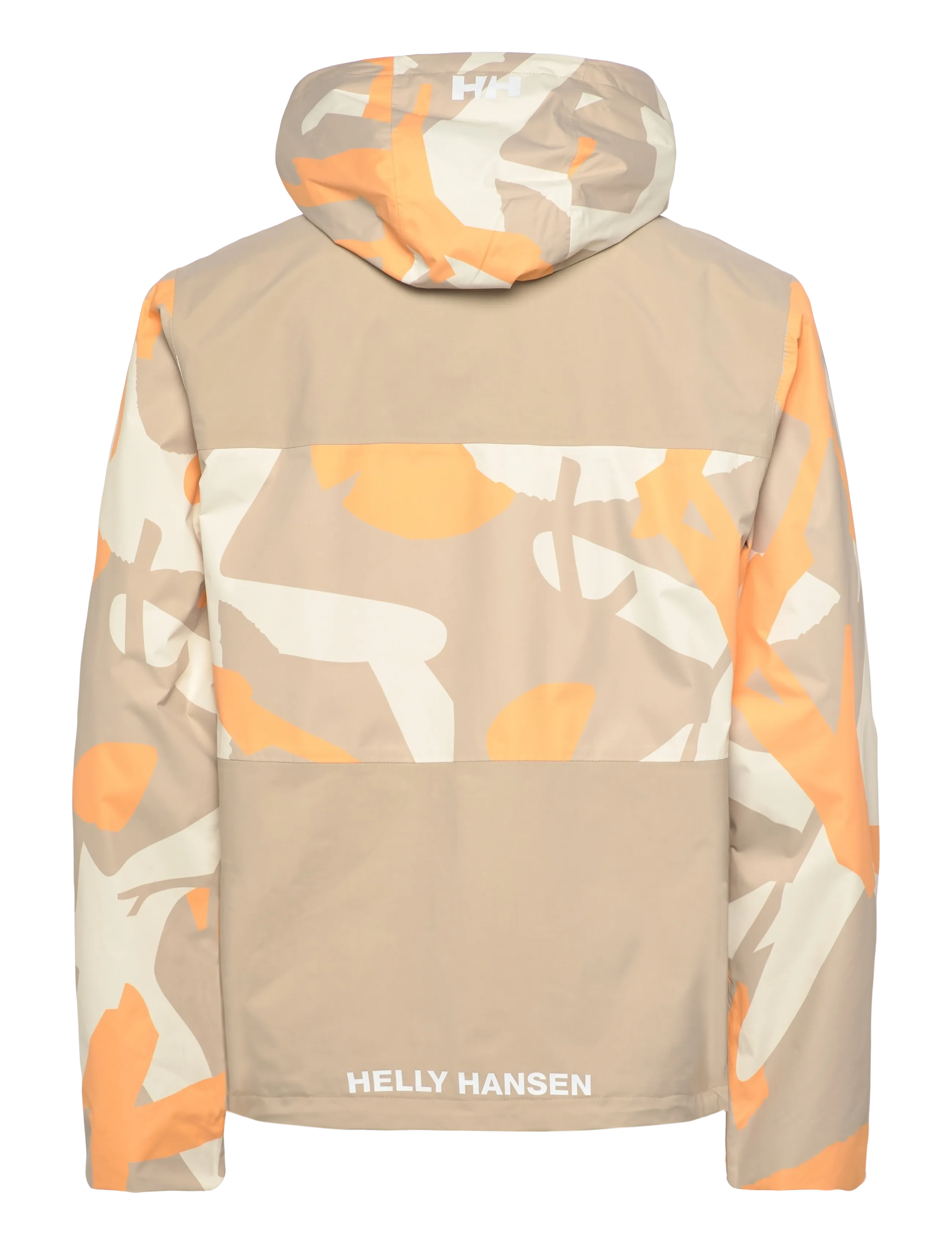 Helly Hansen - ACE GRAPHIC RAIN JACKET - regenmäntel - khaki hh jp - 2