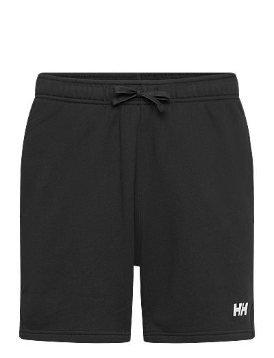 Helly Hansen HH TERRY LOOP 6" SHORTS - Hosen - BLACK / black