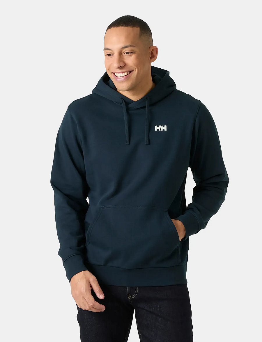 Helly Hansen - HH STAPLE HOODIE - huvtröjor - navy - 0