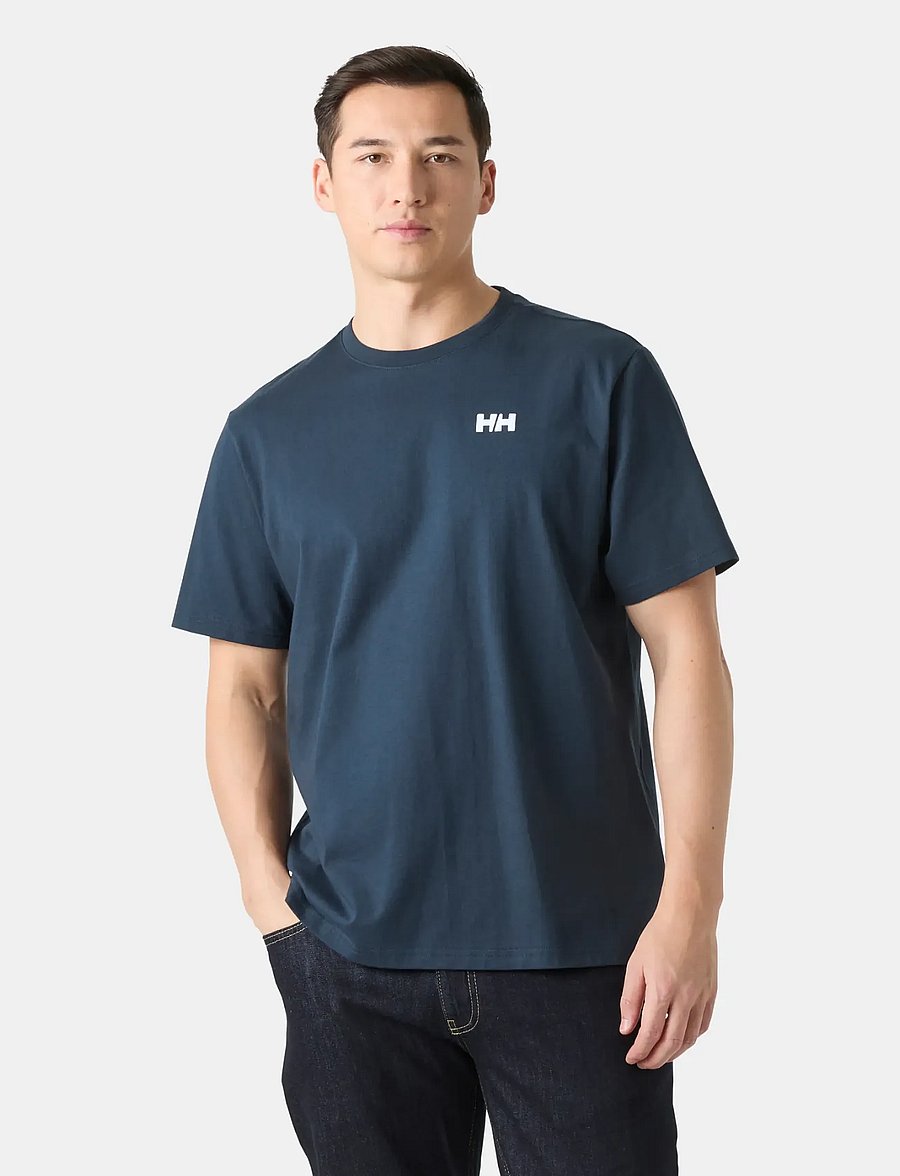 Helly Hansen - HH STAPLE T-SHIRT - alussärgid ja t-särgid - navy - 0