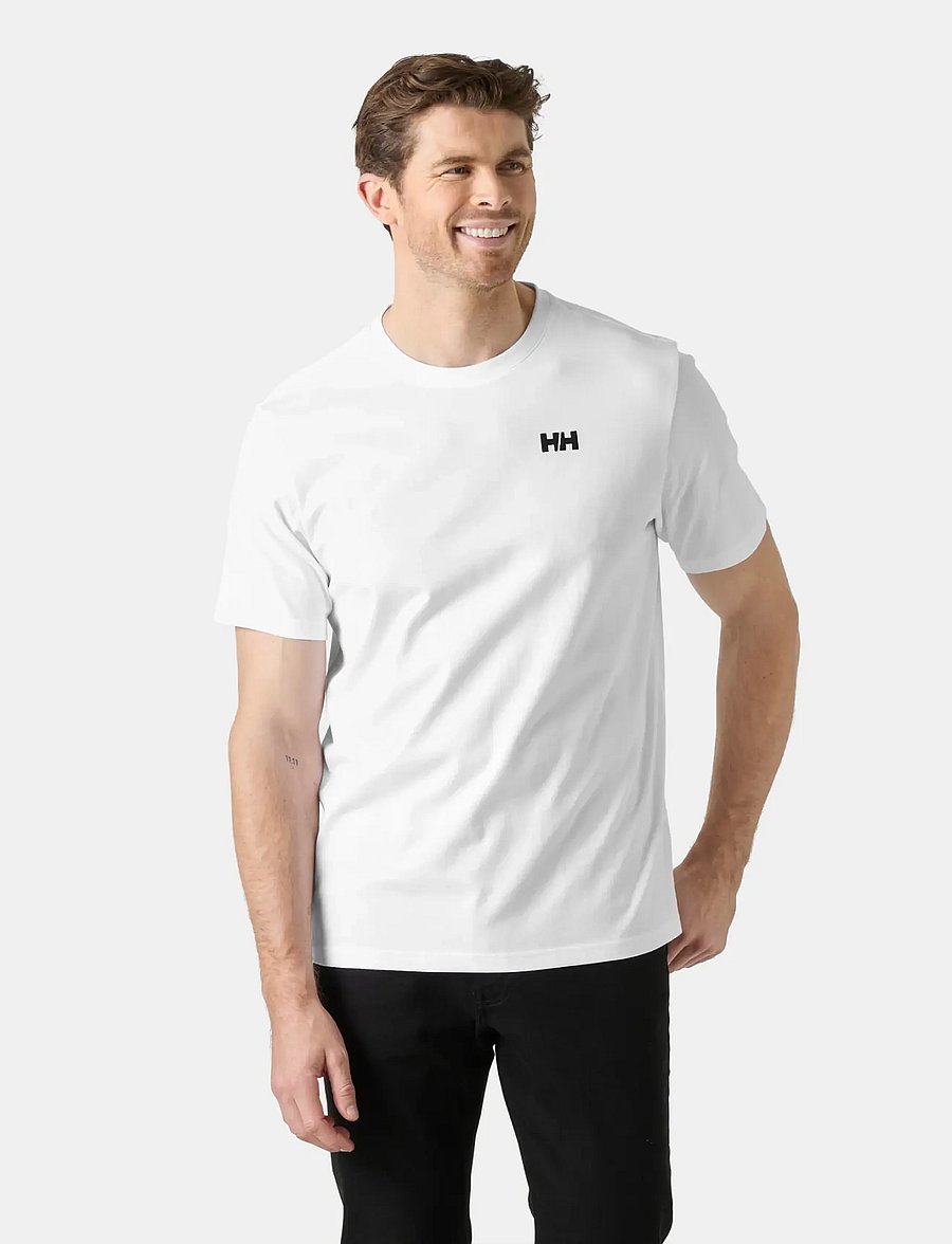 Helly Hansen - HH STAPLE T-SHIRT - oberteile & t-shirts - white - 0