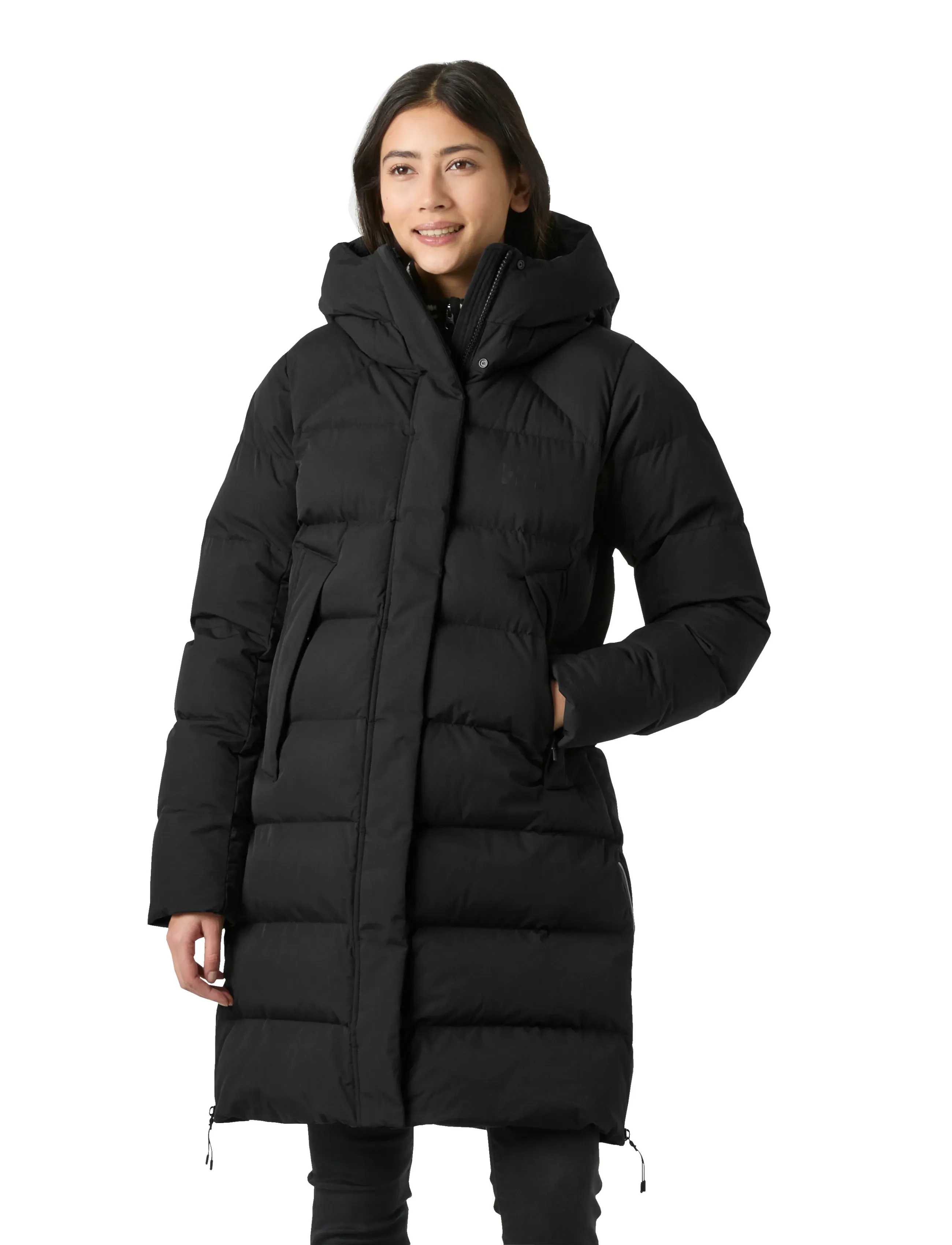 Helly Hansen - W ALOURA PUFFY PARKA - jacken - black - 0
