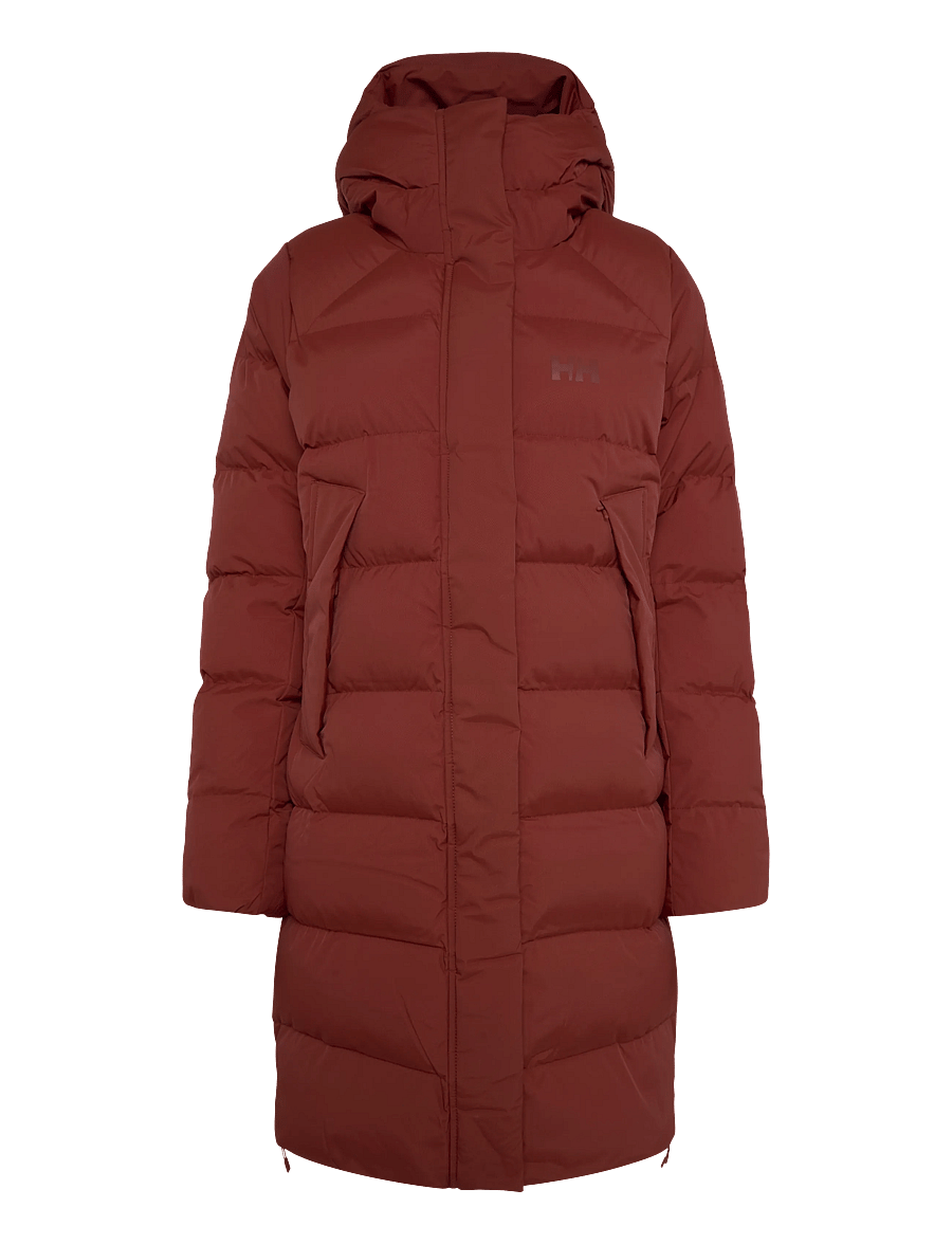Helly Hansen - W ALOURA PUFFY PARKA - jacken - iron oxide - 1