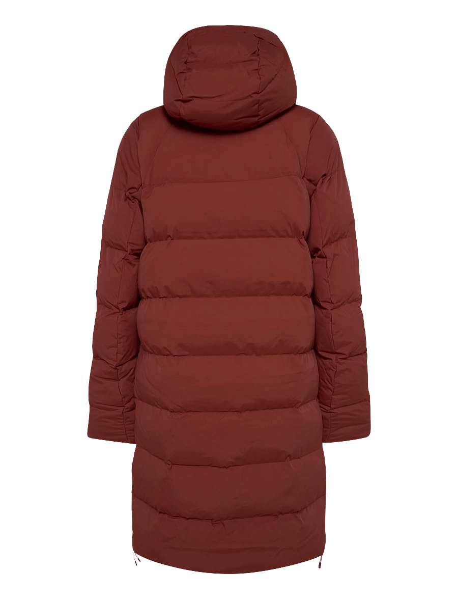 Helly Hansen - W ALOURA PUFFY PARKA - jacken - iron oxide - 2