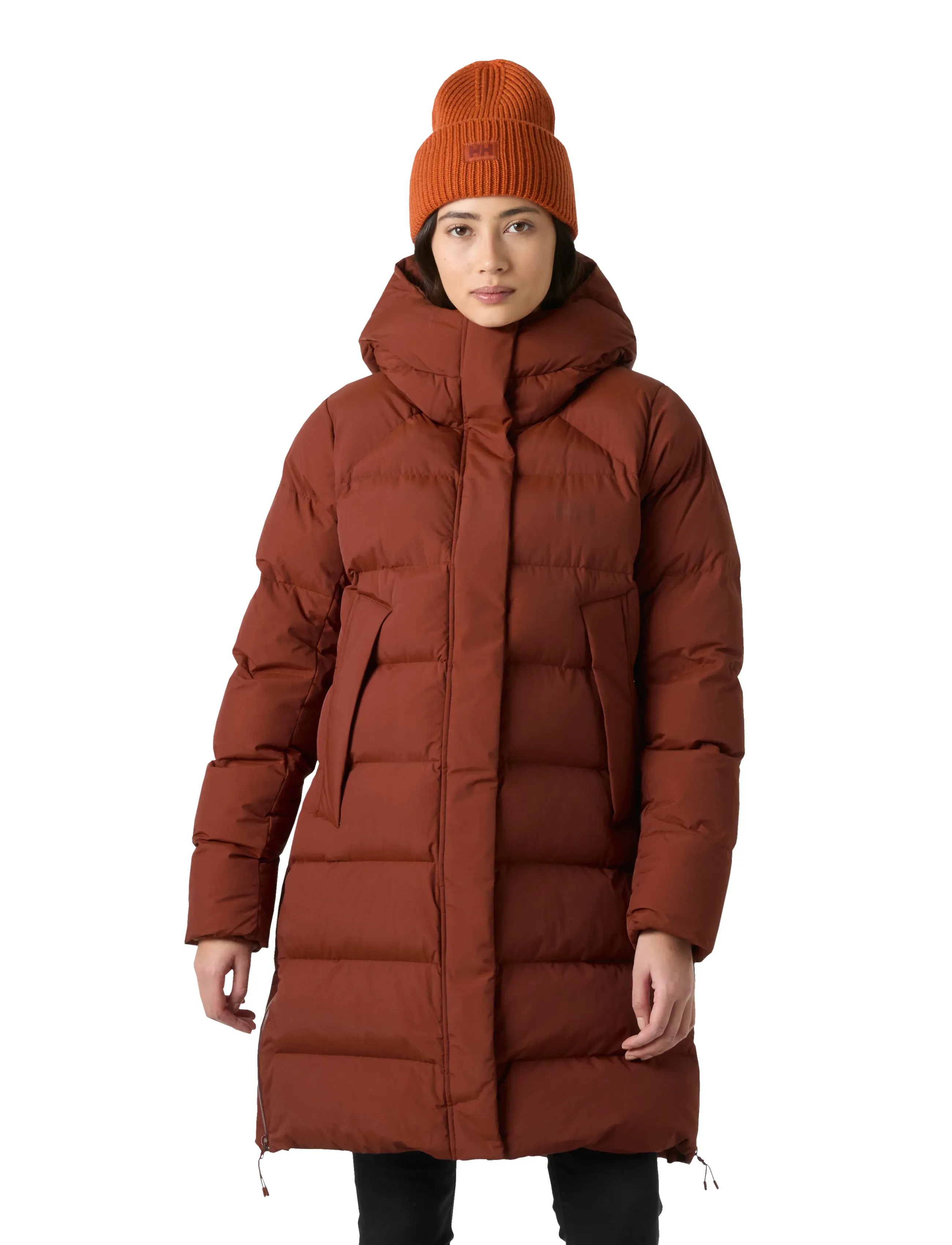 Helly Hansen - W ALOURA PUFFY PARKA - jacken - iron oxide - 0