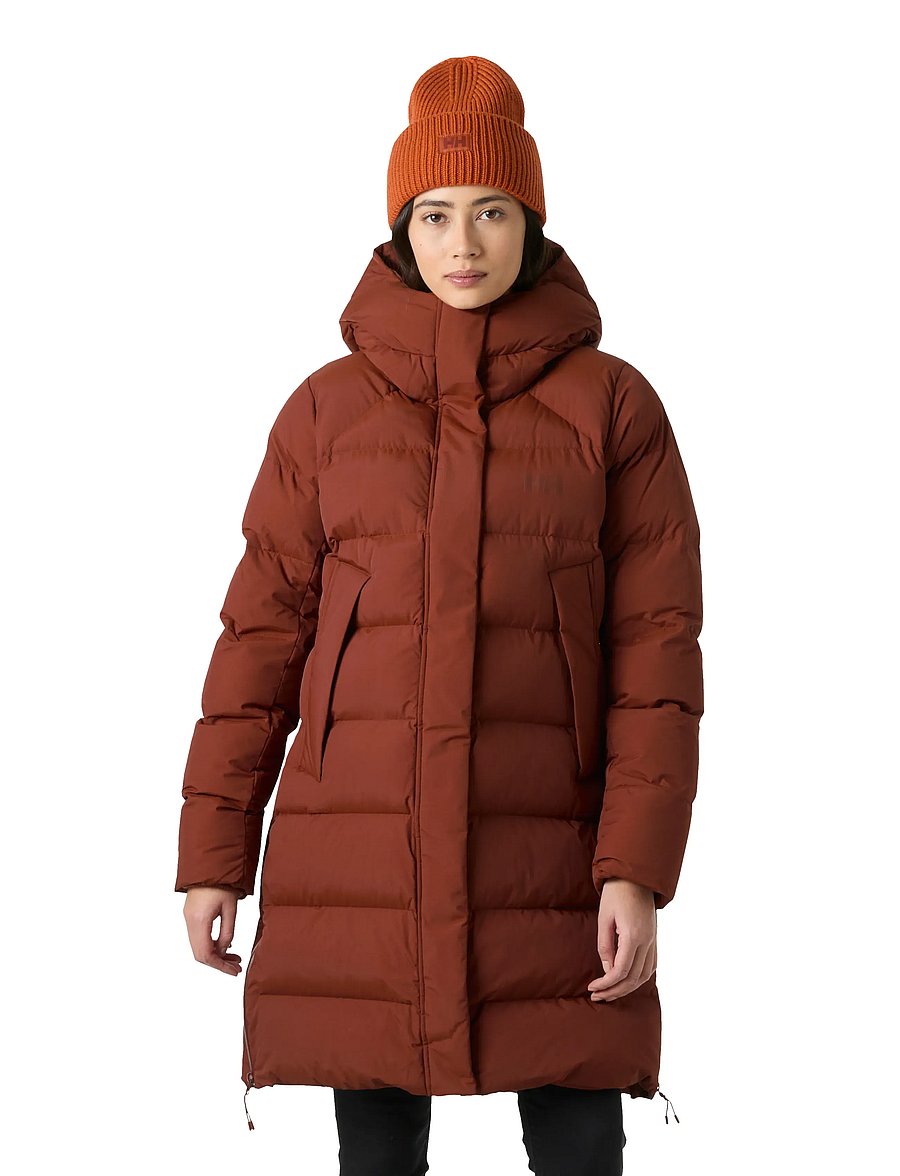 Helly Hansen - W ALOURA PUFFY PARKA - jacken - iron oxide - 0
