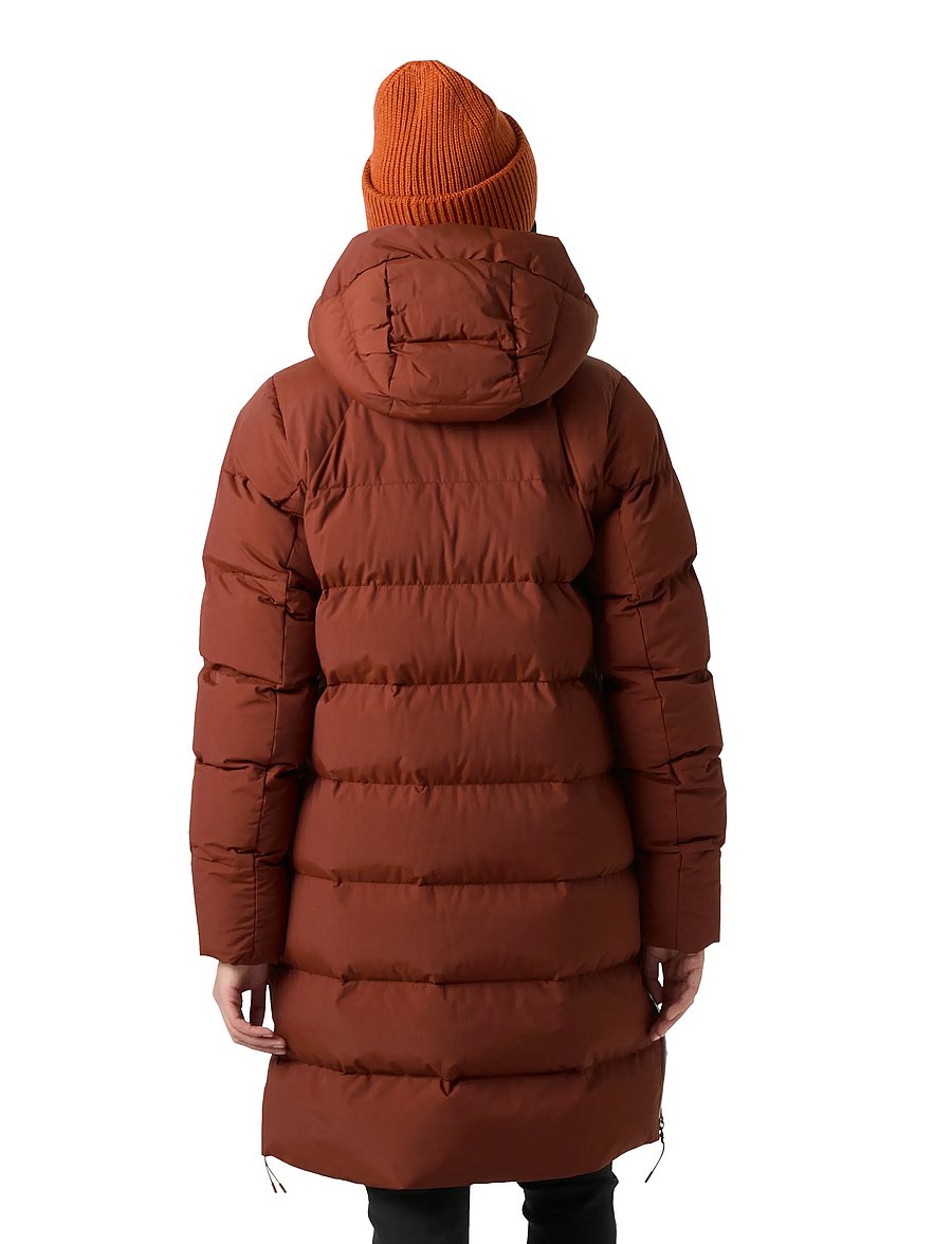 Helly Hansen - W ALOURA PUFFY PARKA - jacken - iron oxide - 3