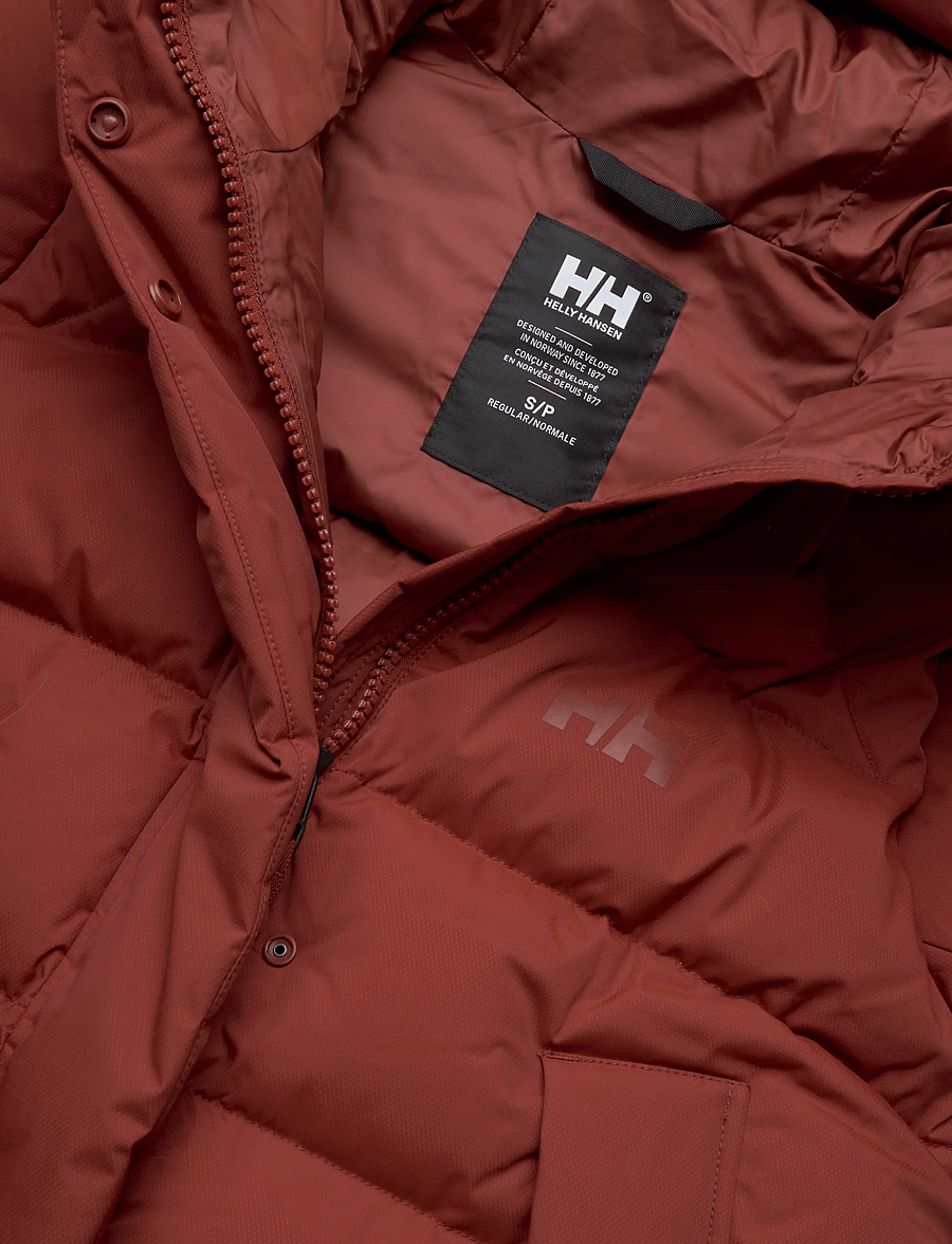 Helly Hansen - W ALOURA PUFFY PARKA - jacken - iron oxide - 4