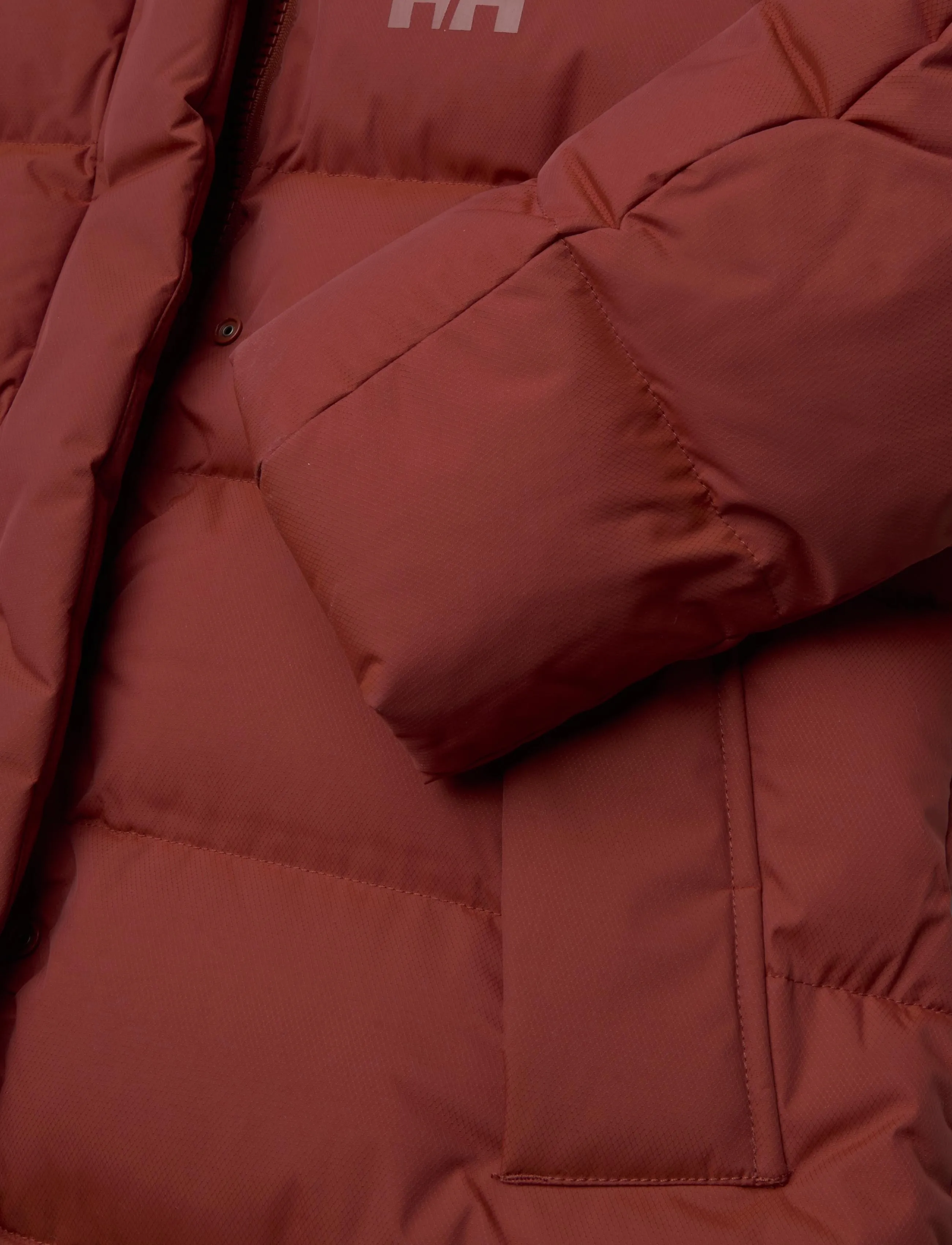Helly Hansen - W ALOURA PUFFY PARKA - jacken - iron oxide - 5