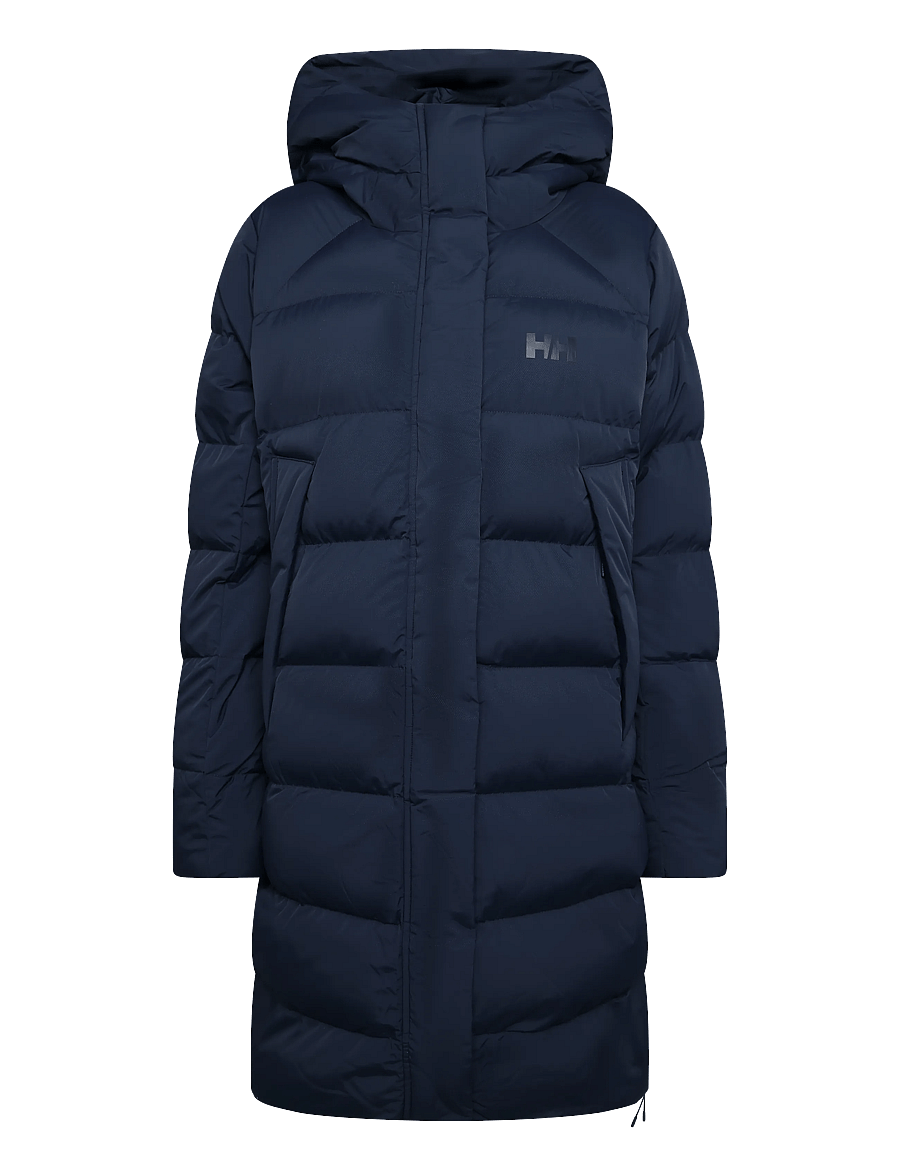 Helly Hansen - W ALOURA PUFFY PARKA - parkasjackor - navy - 0