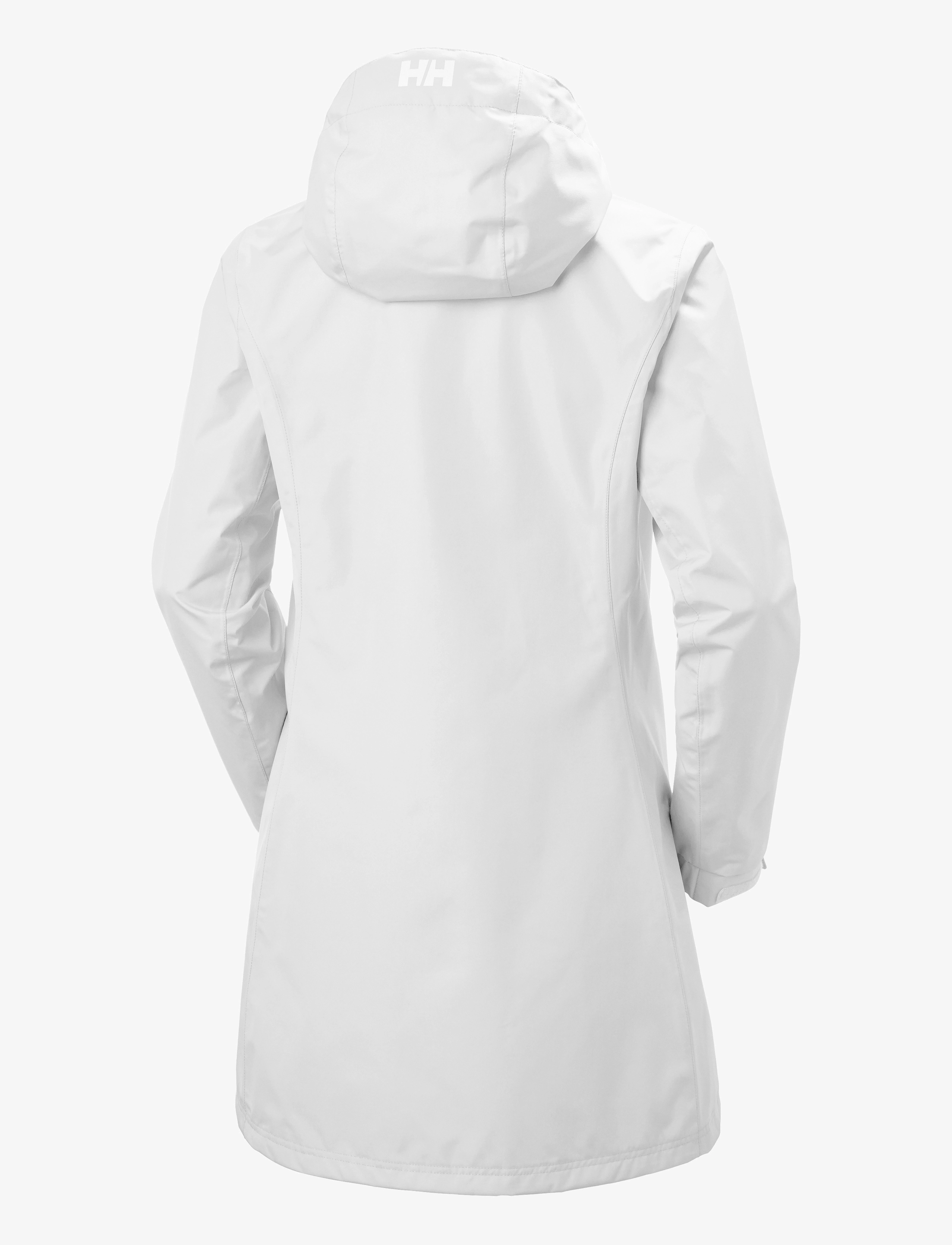 Helly Hansen - W LONG BELFAST JACKET - regenmäntel - white - 1