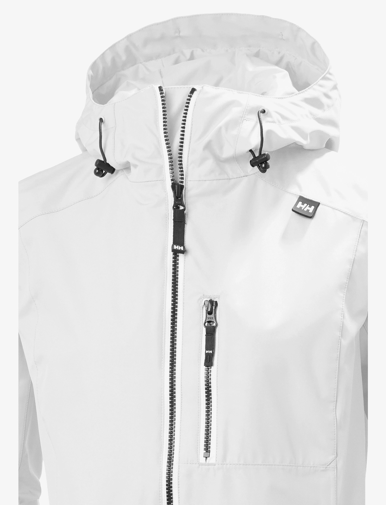 Helly Hansen - W LONG BELFAST JACKET - regnjakker - white - 2