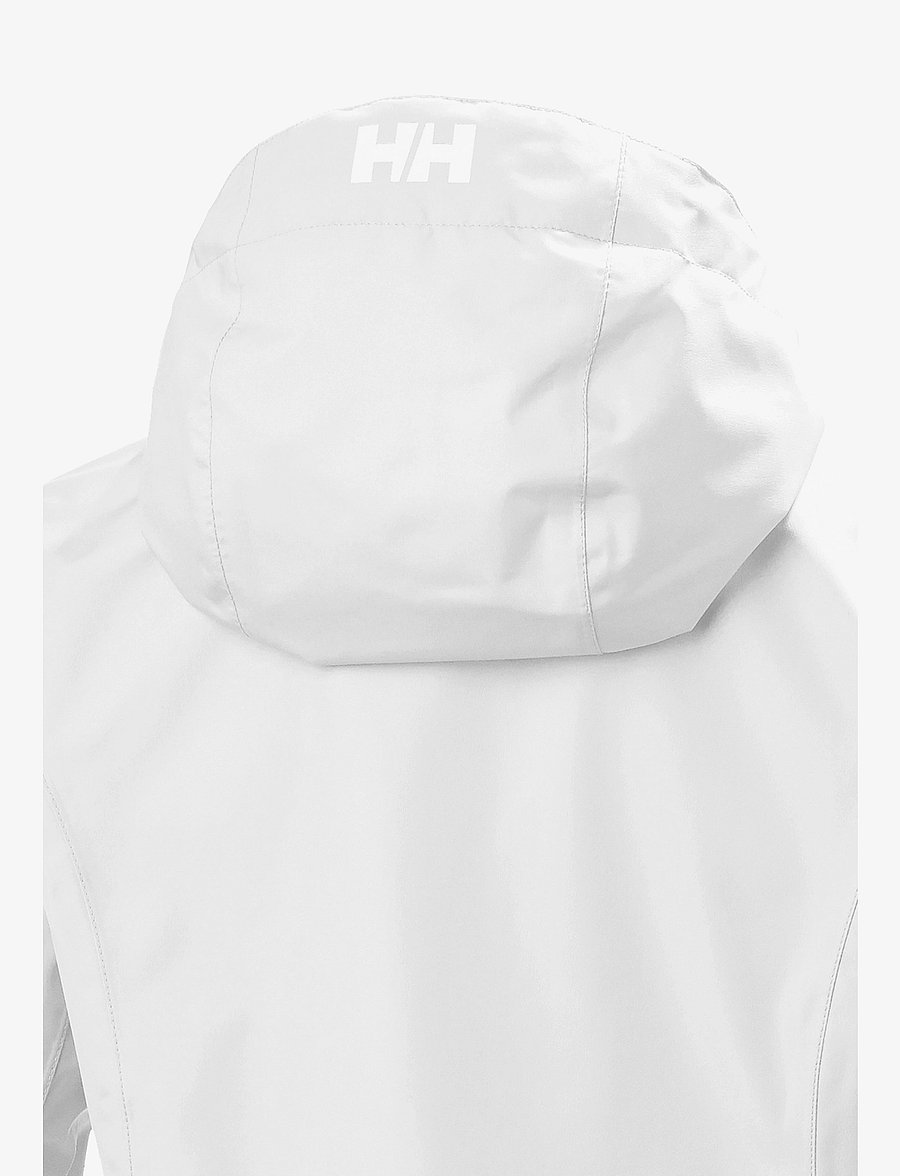 Helly Hansen - W LONG BELFAST JACKET - regnjakker - white - 3