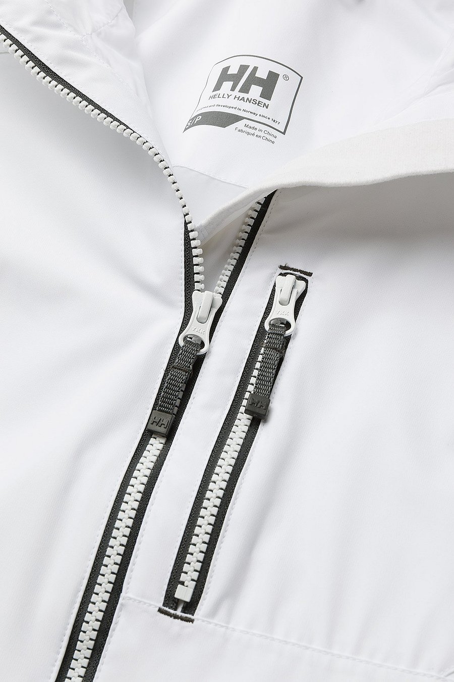 Helly Hansen - W LONG BELFAST JACKET - regnjakker - white - 4