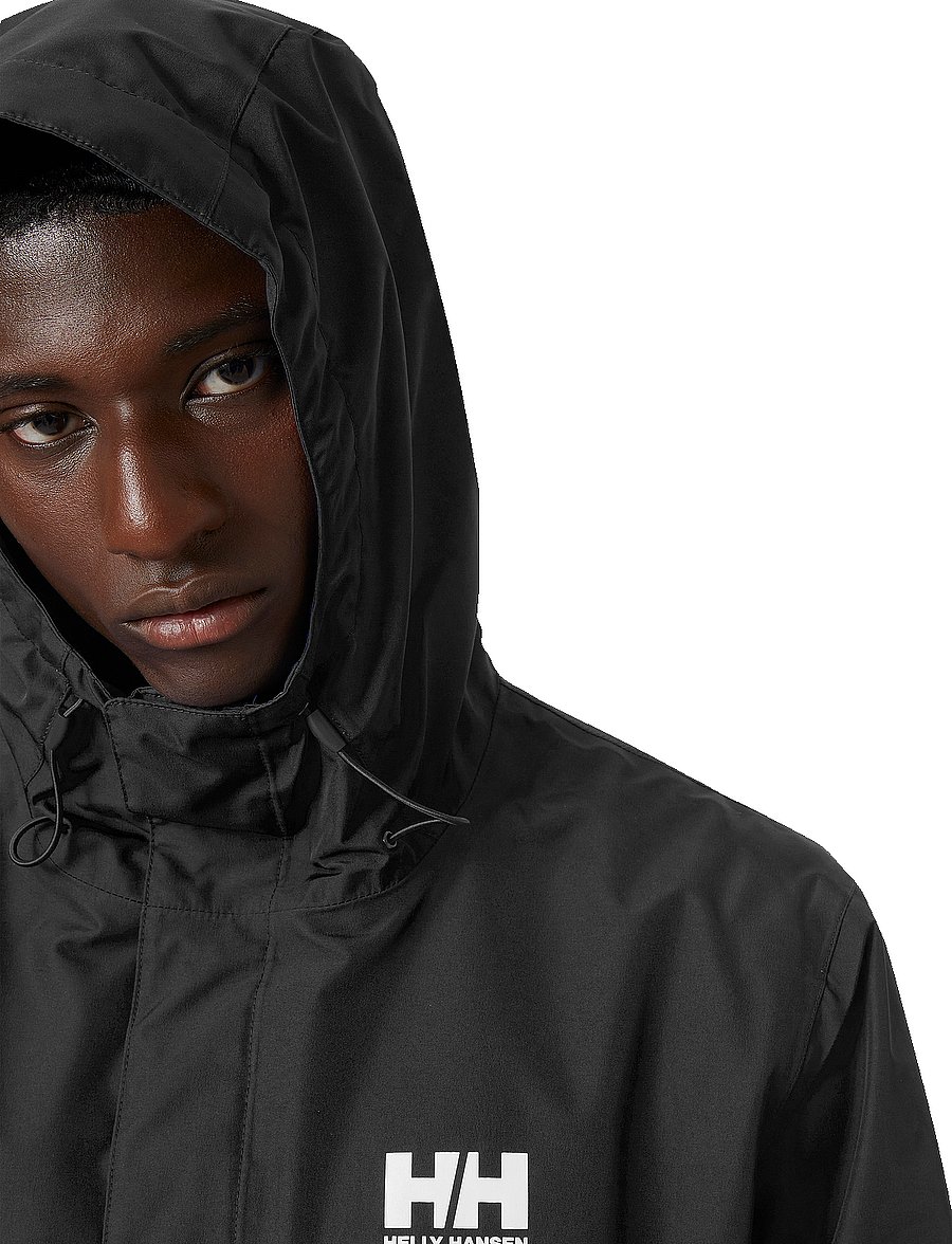 Helly Hansen - SEVEN J JACKET - välijoped - black - 5
