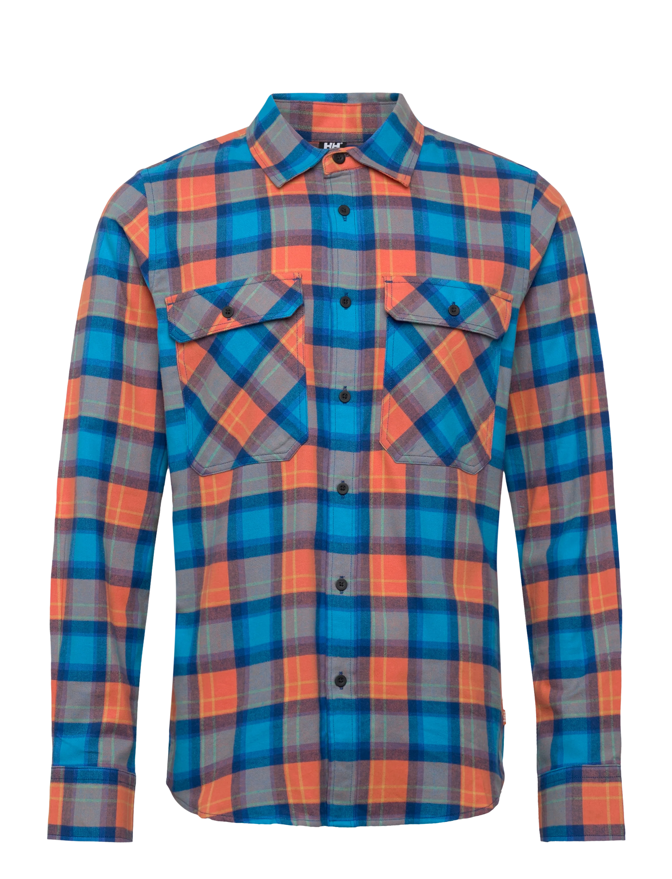 Helly Hansen Lokka Flannel Ls Shirt, Mænd, Ternet Flanell Skjorte, Multi/mønstret, Str: S