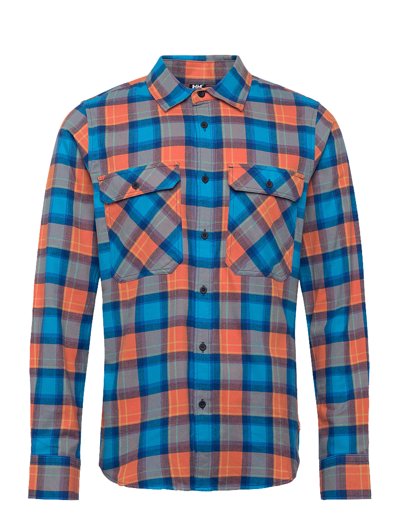 Helly Hansen - LOKKA FLANNEL LS SHIRT - casual skjorter - bonfire fje - 0