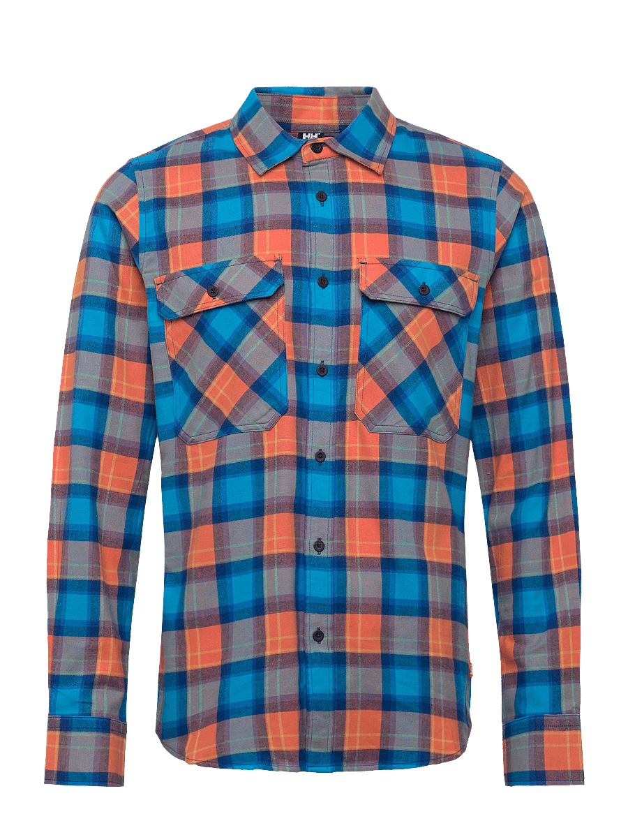 Helly Hansen - LOKKA FLANNEL LS SHIRT - casual hemden - bonfire fje - 0