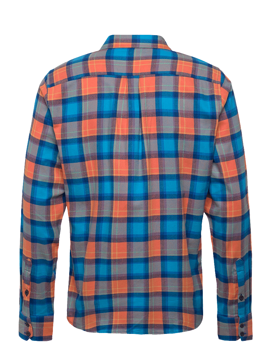 Helly Hansen - LOKKA FLANNEL LS SHIRT - casual hemden - bonfire fje - 1