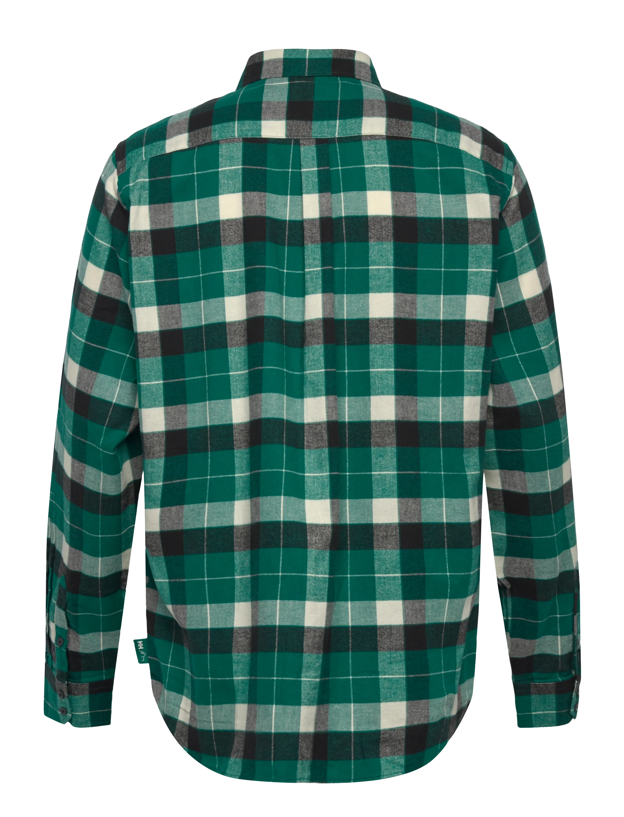 Helly Hansen - LOKKA FLANNEL LS SHIRT - casual hemden - emerald box - 1