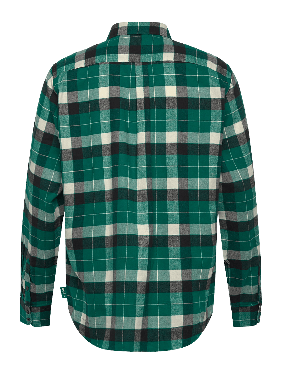 Helly Hansen - LOKKA FLANNEL LS SHIRT - casual hemden - emerald box - 1